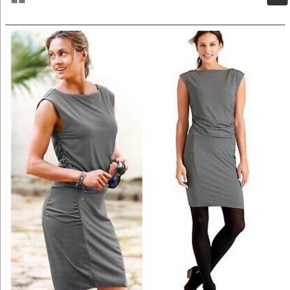 BNWT Athleta grey Westwood dress in size small